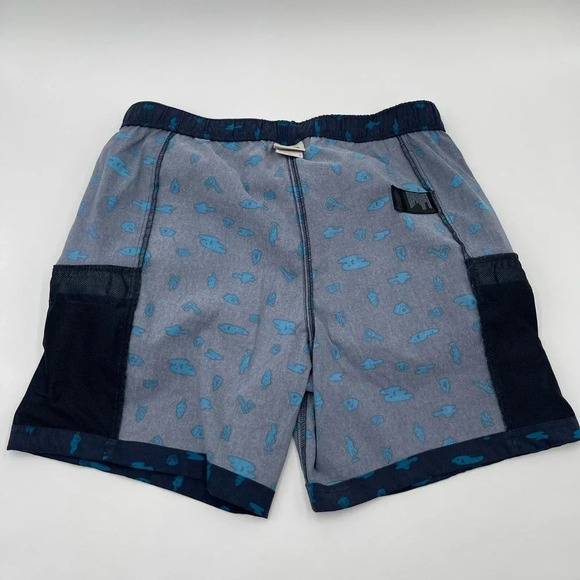 The North Face Belted Unlined Swim Shorts Men’s Medium Blue Outdoors Summer - Picture 13 of 13